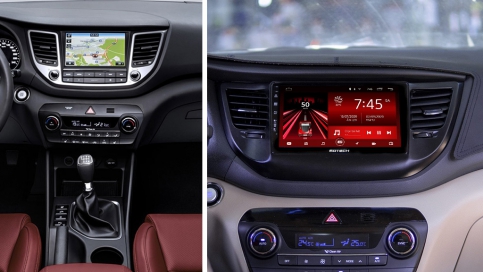 Màn hình DVD Android xe Hyundai Tucson 2015 - 2018 | Gotech GT8 Max